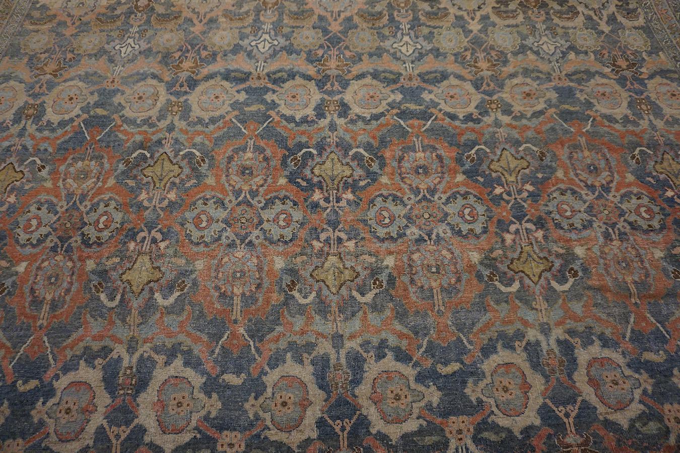 W. Persischer Bijar-Teppich des 19. Jahrhunderts ( 11'2