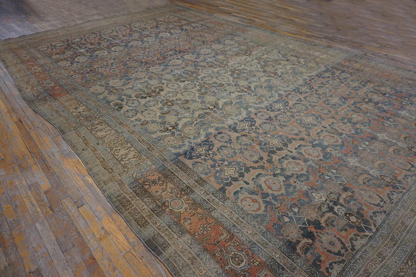 W. Persischer Bijar-Teppich des 19. Jahrhunderts ( 11'2