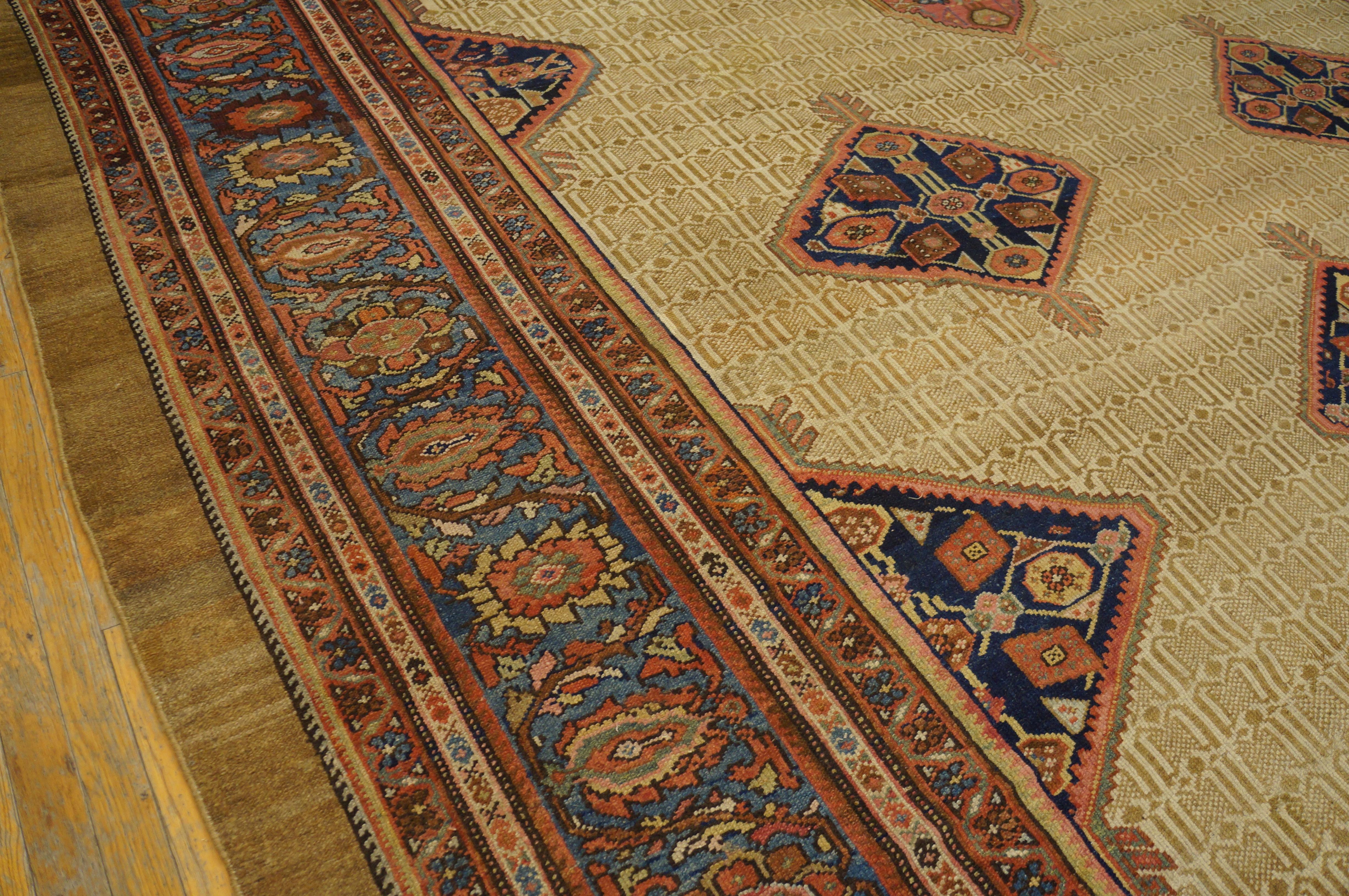 W. Persischer Kamelhaar-Serab-Teppich aus dem 19. Jahrhundert ( 13' x 21' - 396 x 640) im Angebot 2
