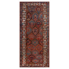 Tappeto curdo persiano del XIX secolo ( 5'' x 10'6'' - 152 x 320 )