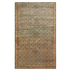 Alfombra persa Senneh del siglo XIX ( 6' x 9'8" - 183 x 295 )