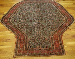 19th Century W. Persian Senneh Saddle Carpet
