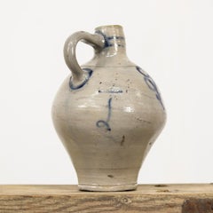 19th Century Wabi Sabi Farmhouse Rustic Jug / Pitcher from Earthenware