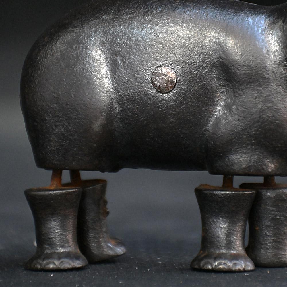 Americano Elefante giocattolo da passeggio del XIX secolo in vendita