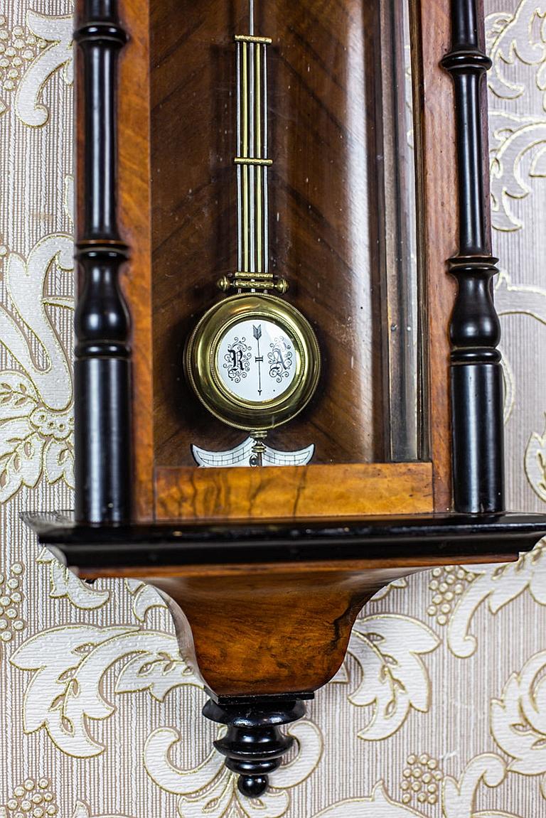 Wood 19th Century Wall Clock