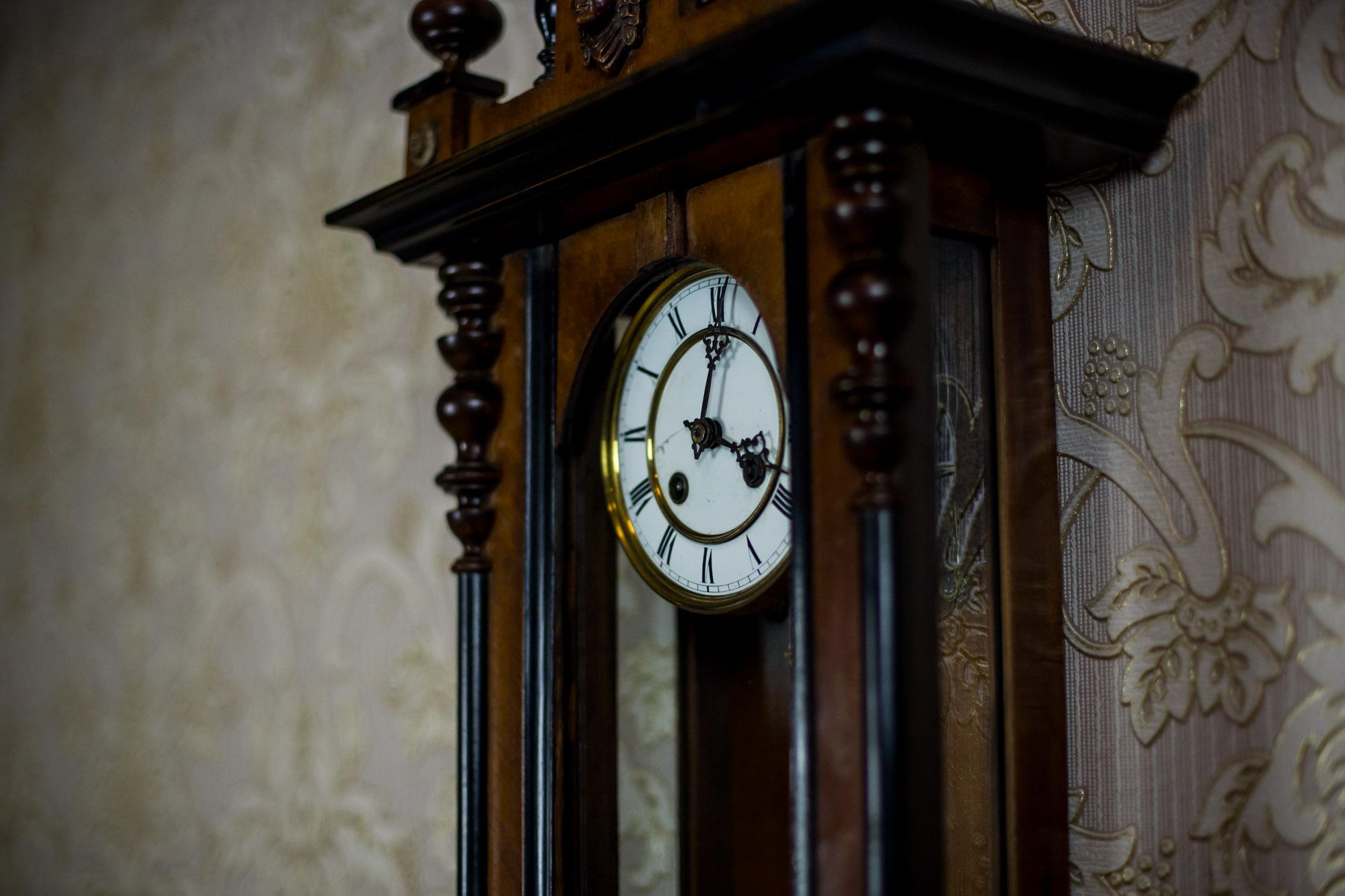 Brass 19th Century Wall Clock