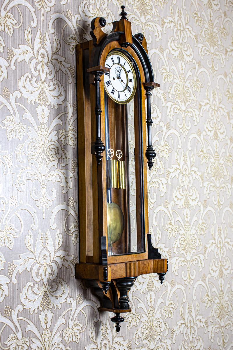 wooden case wall clocks