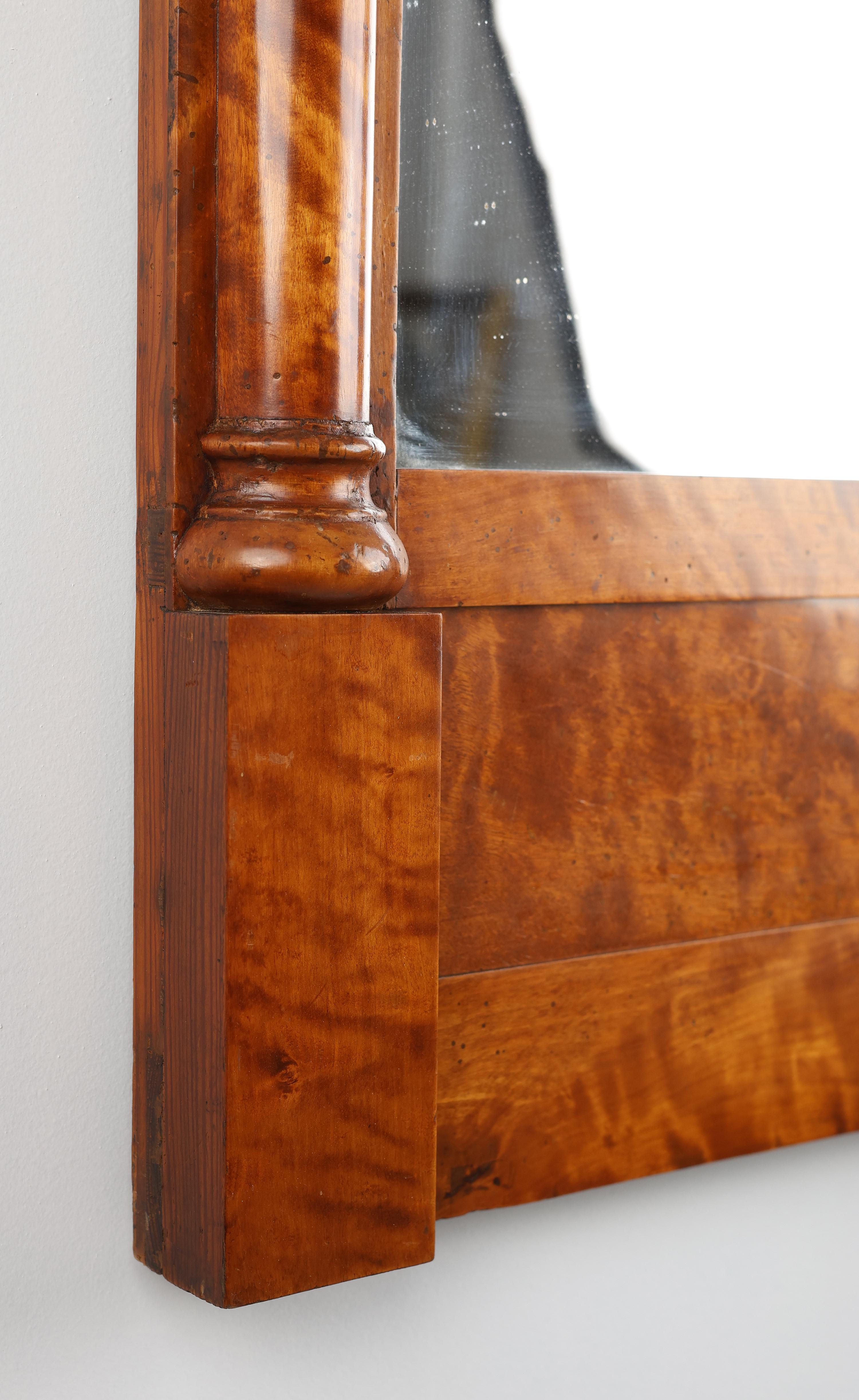 Poli Miroir mural du XIXe siècle - Biedermeier, vers 1830 en vente