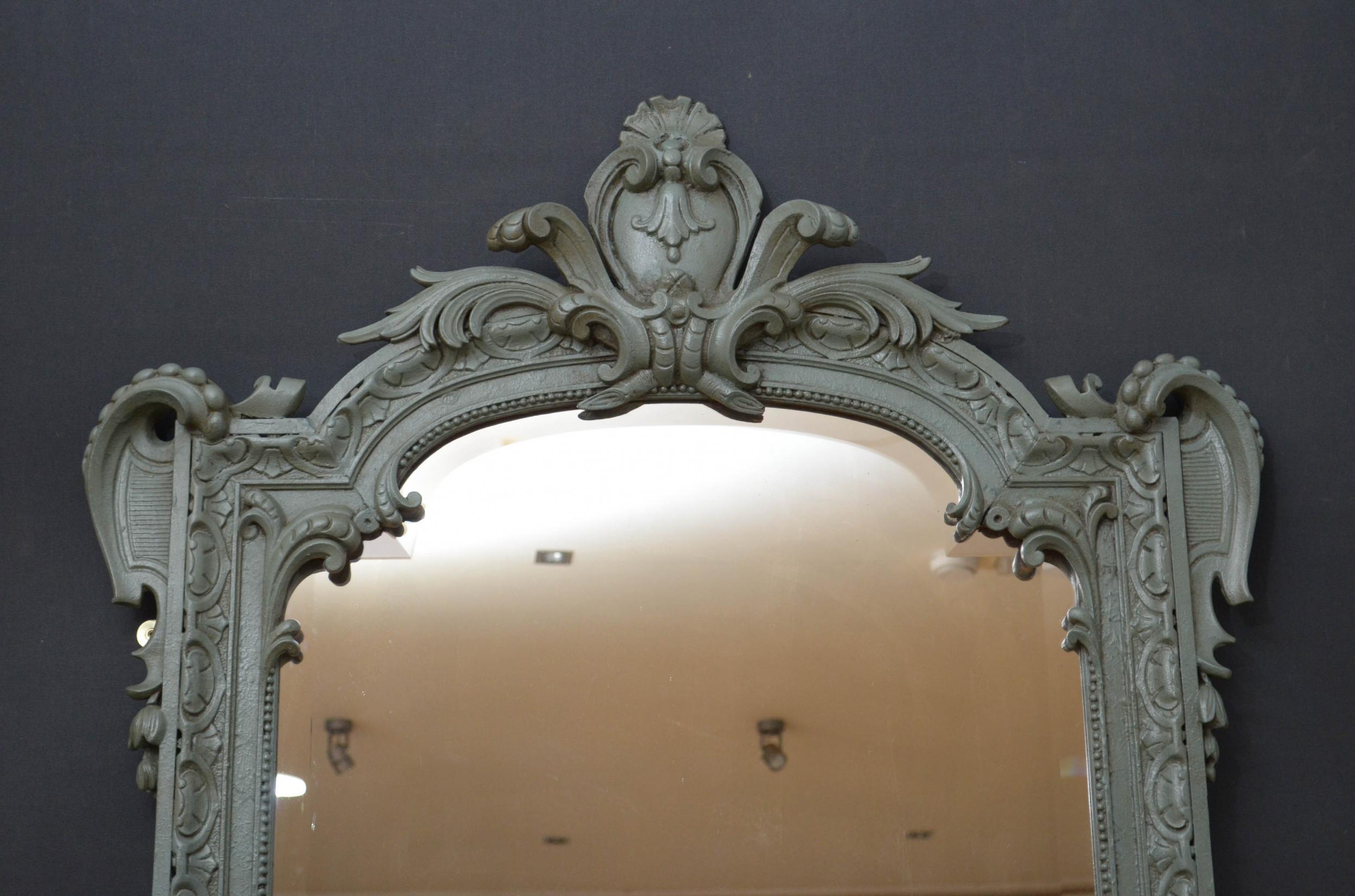 Wood 19th Century Wall Mirror