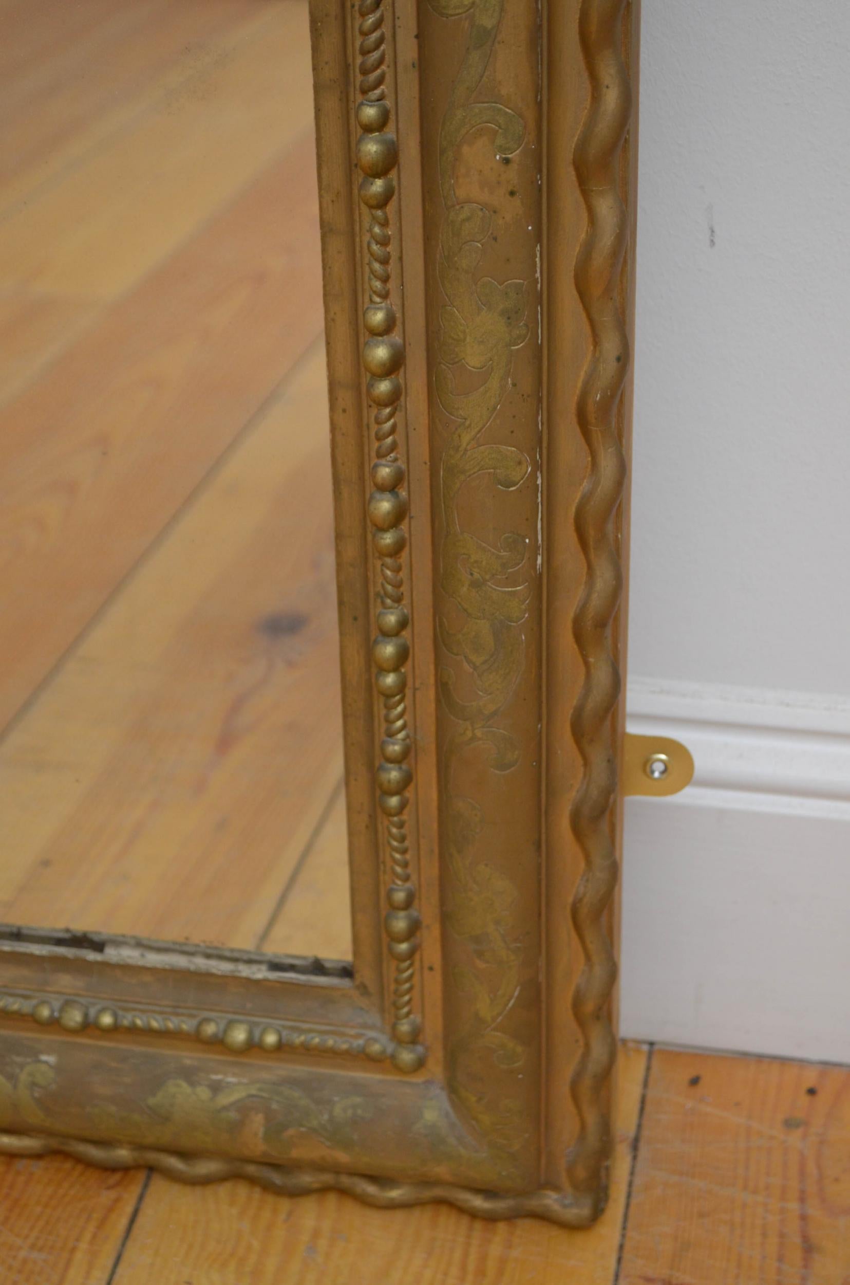19th Century Wall Mirror For Sale 3