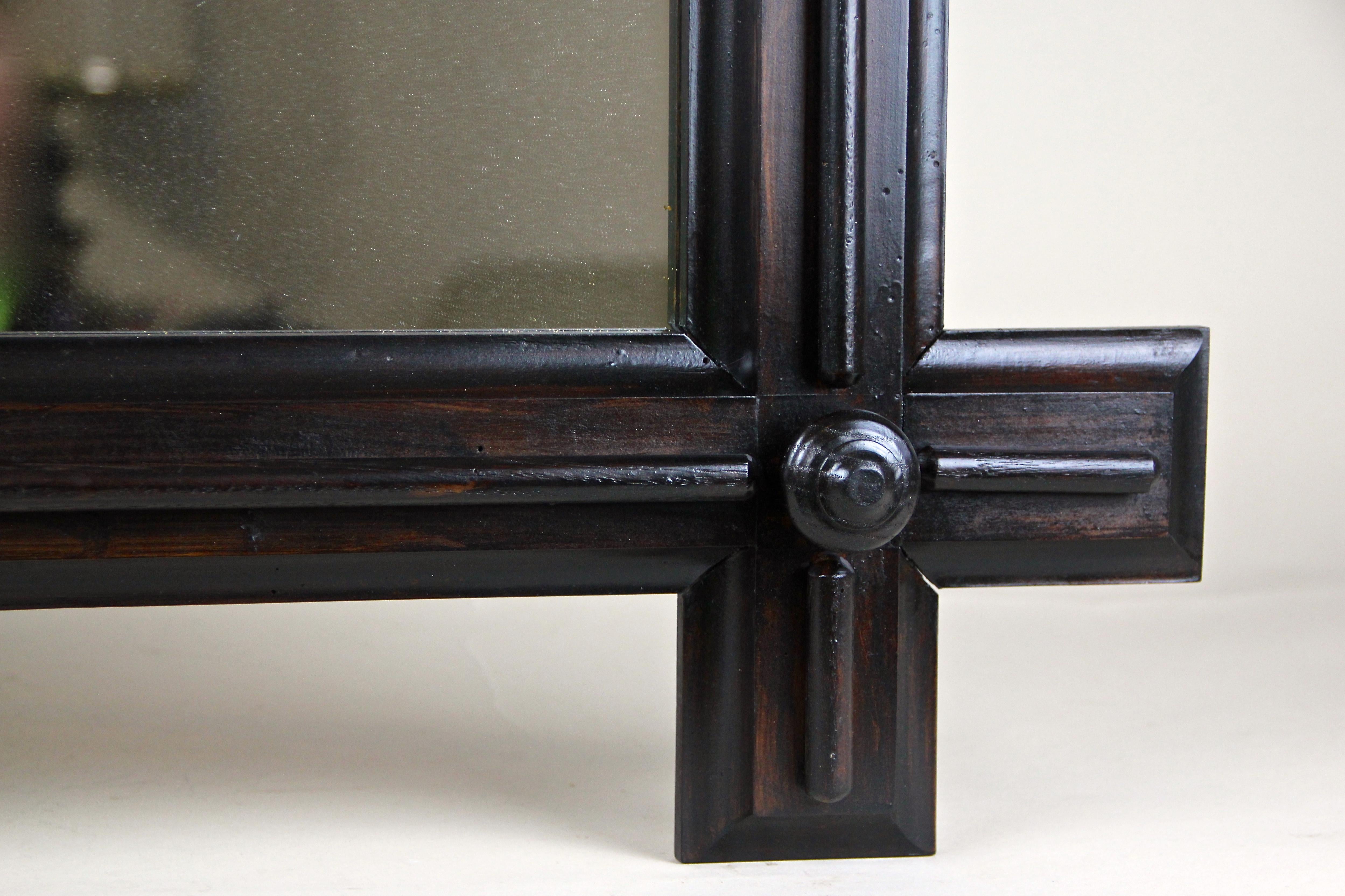 19th Century Wall Mirror Fruitwood, Austria, circa 1890 In Good Condition For Sale In Lichtenberg, AT