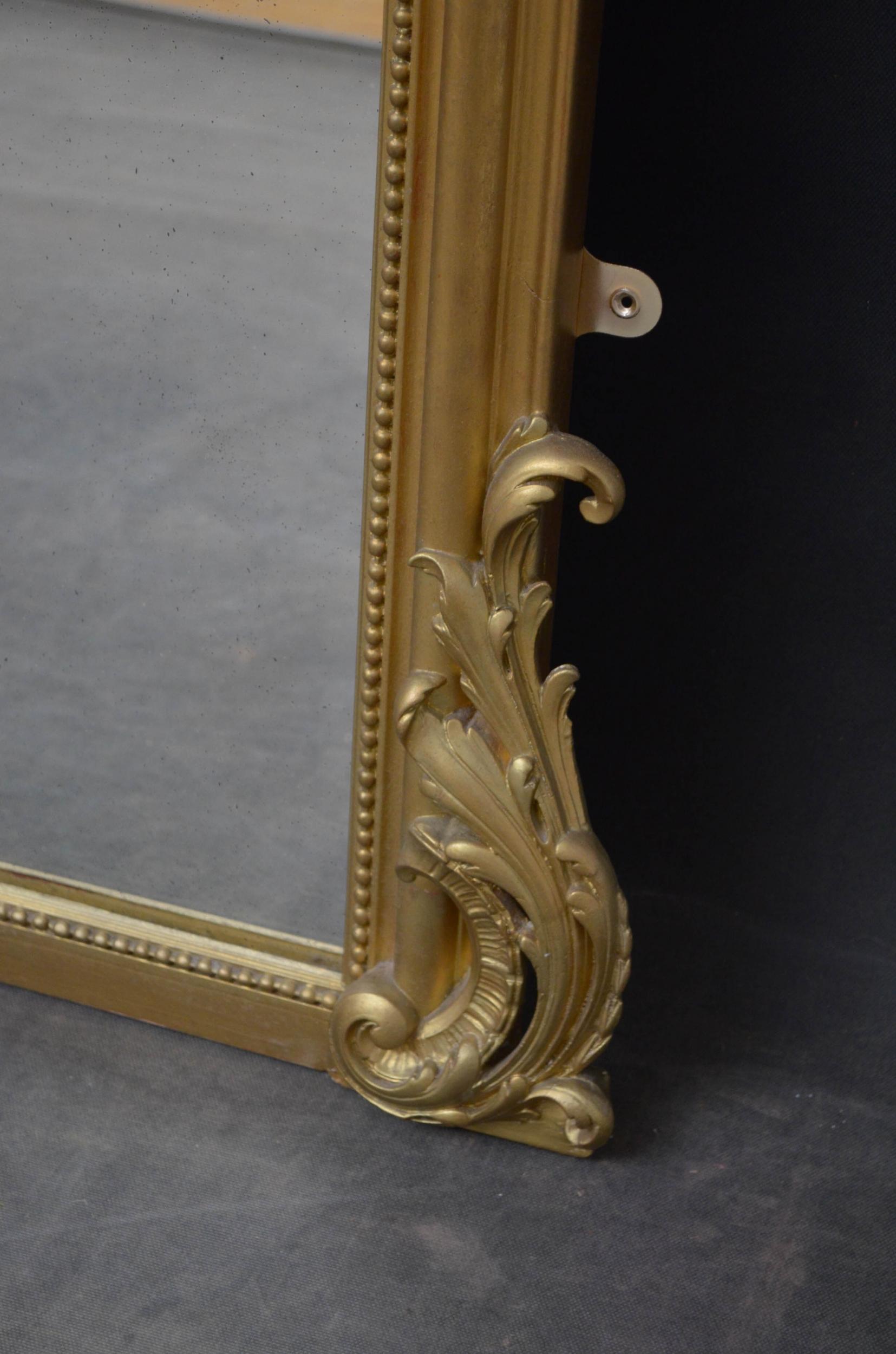 19th Century Wall Mirror or Floor Standing 6