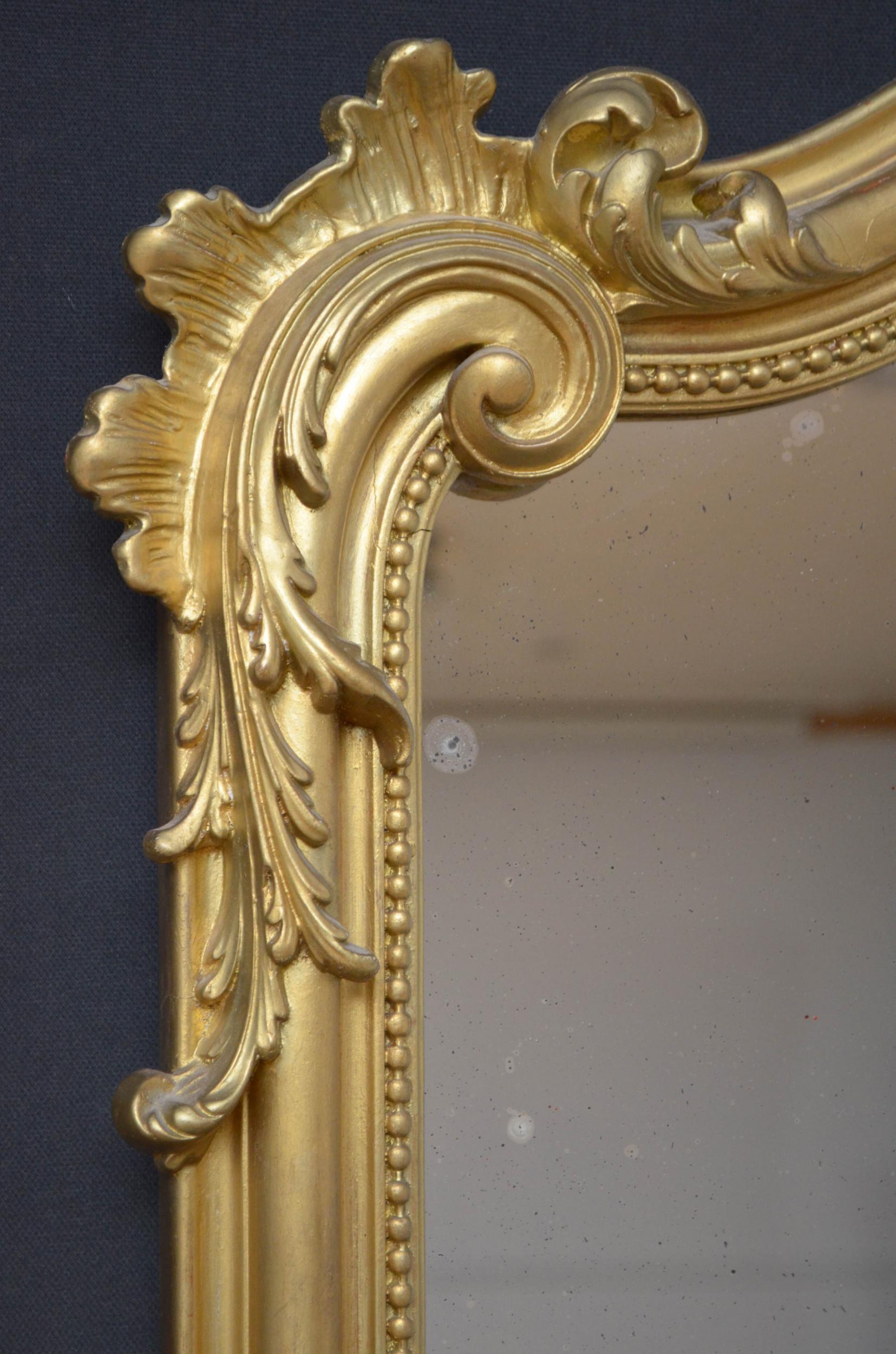 19th Century Wall Mirror or Floor Standing 1