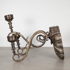 19th Century Wall Sconce Candleholders, circa 1800s