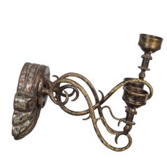 19th Century Wall Sconce Candleholders, circa 1800s