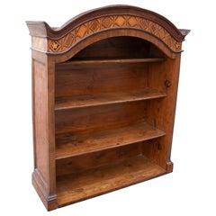 Mensola da parete del XIX secolo con Wood intarsiato, in stile Charles IV