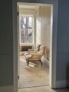 19th Century Walnut Armchairs