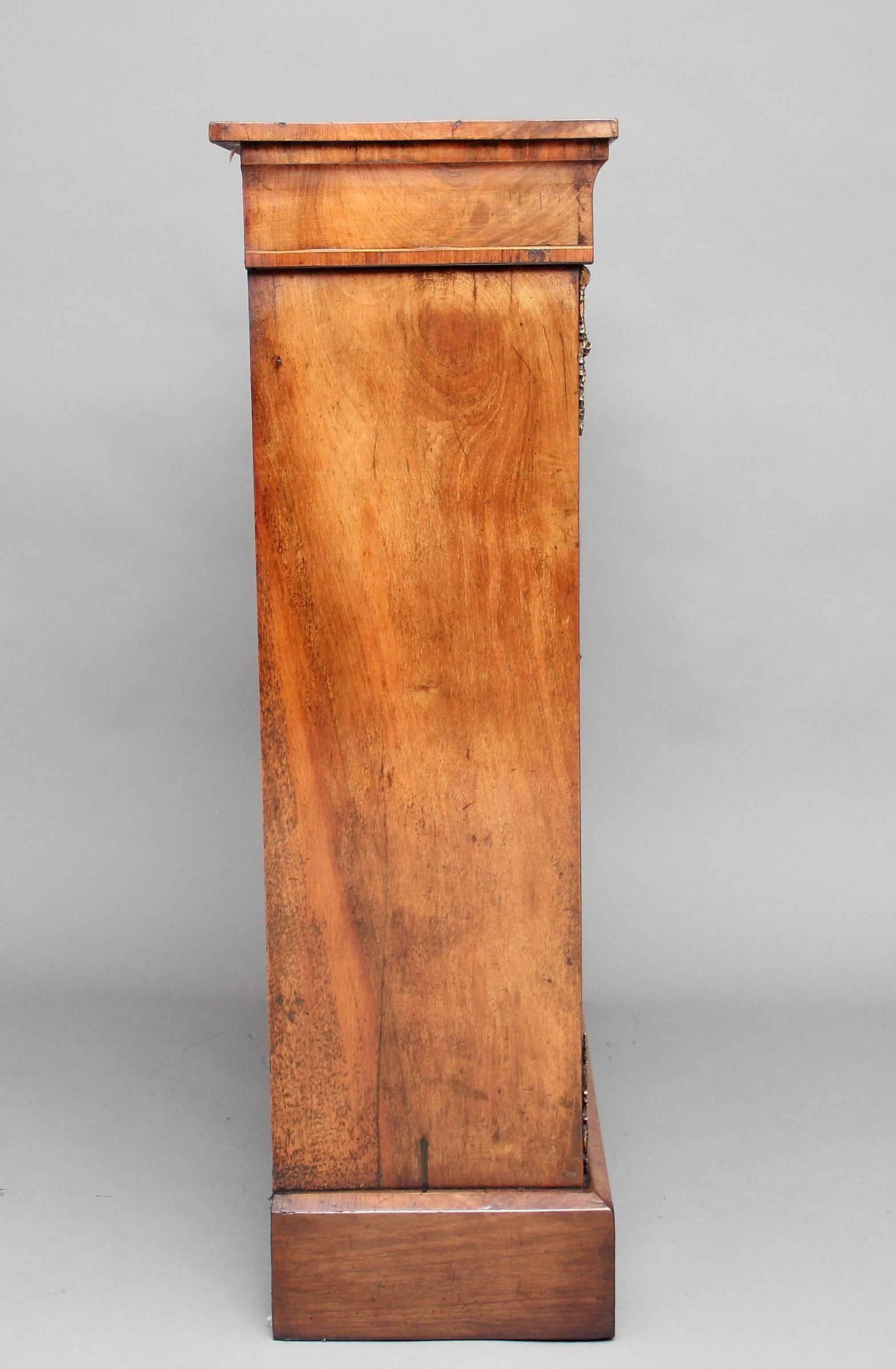 Mid-19th Century 19th Century Walnut Bookcase