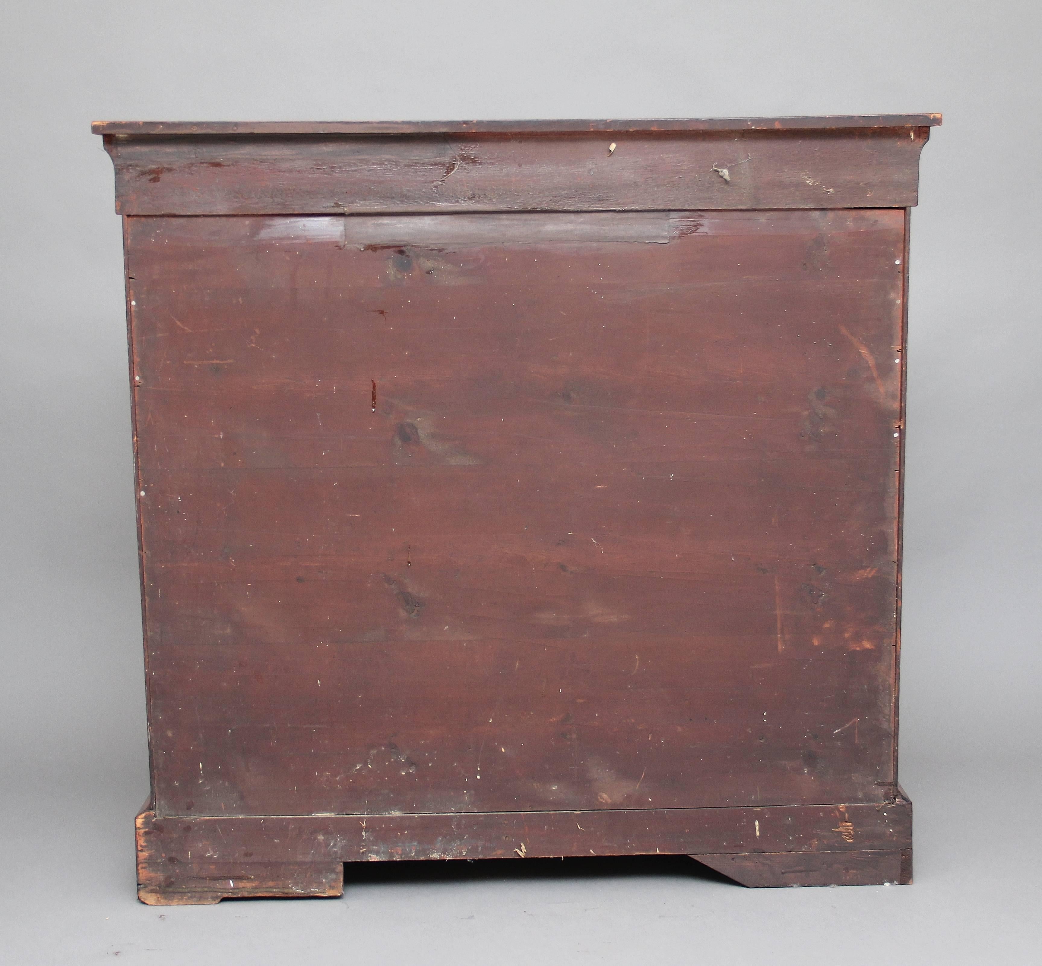 19th Century Walnut Bookcase 1