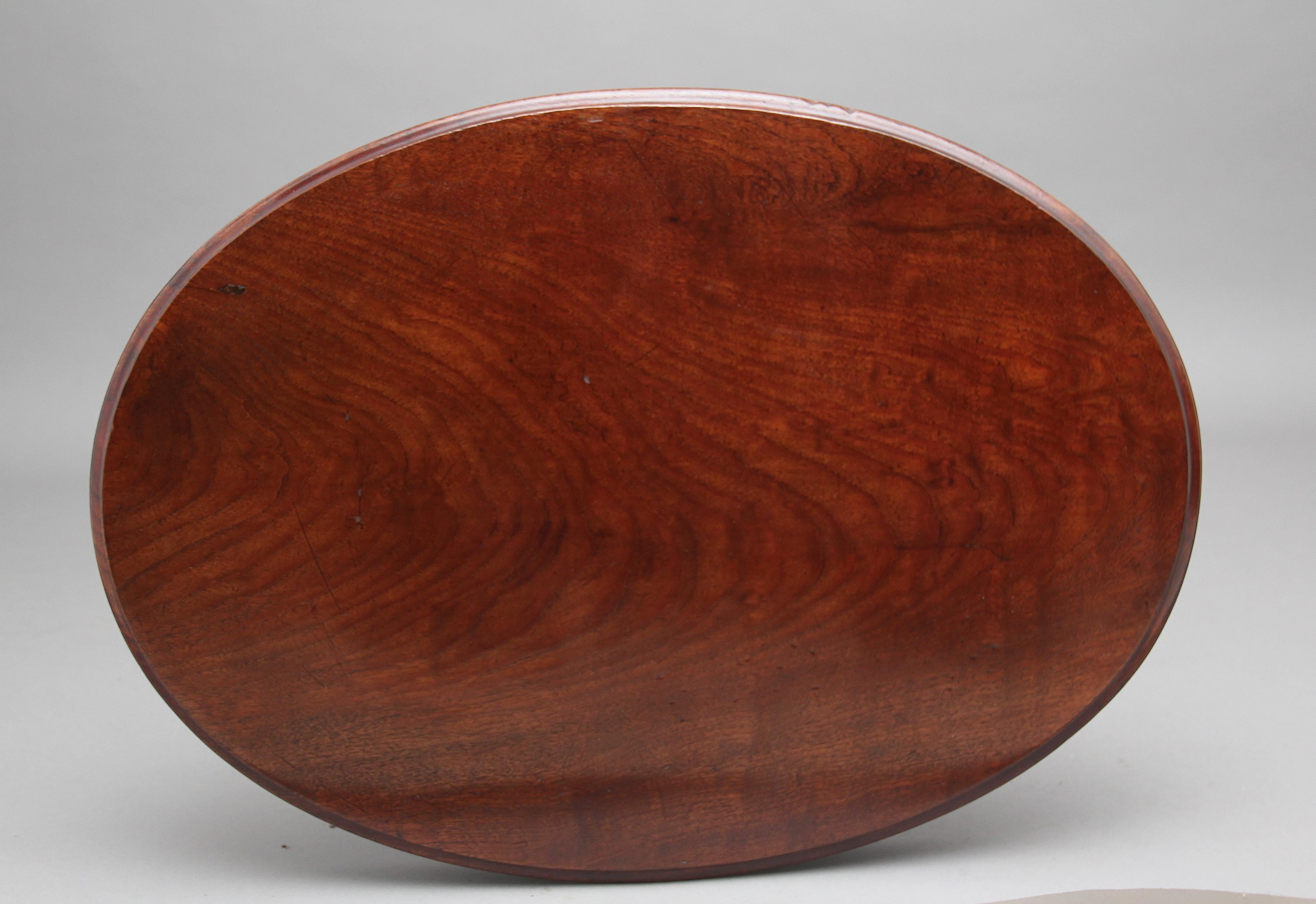 Late 19th Century 19th Century Walnut Carved Occasional Table