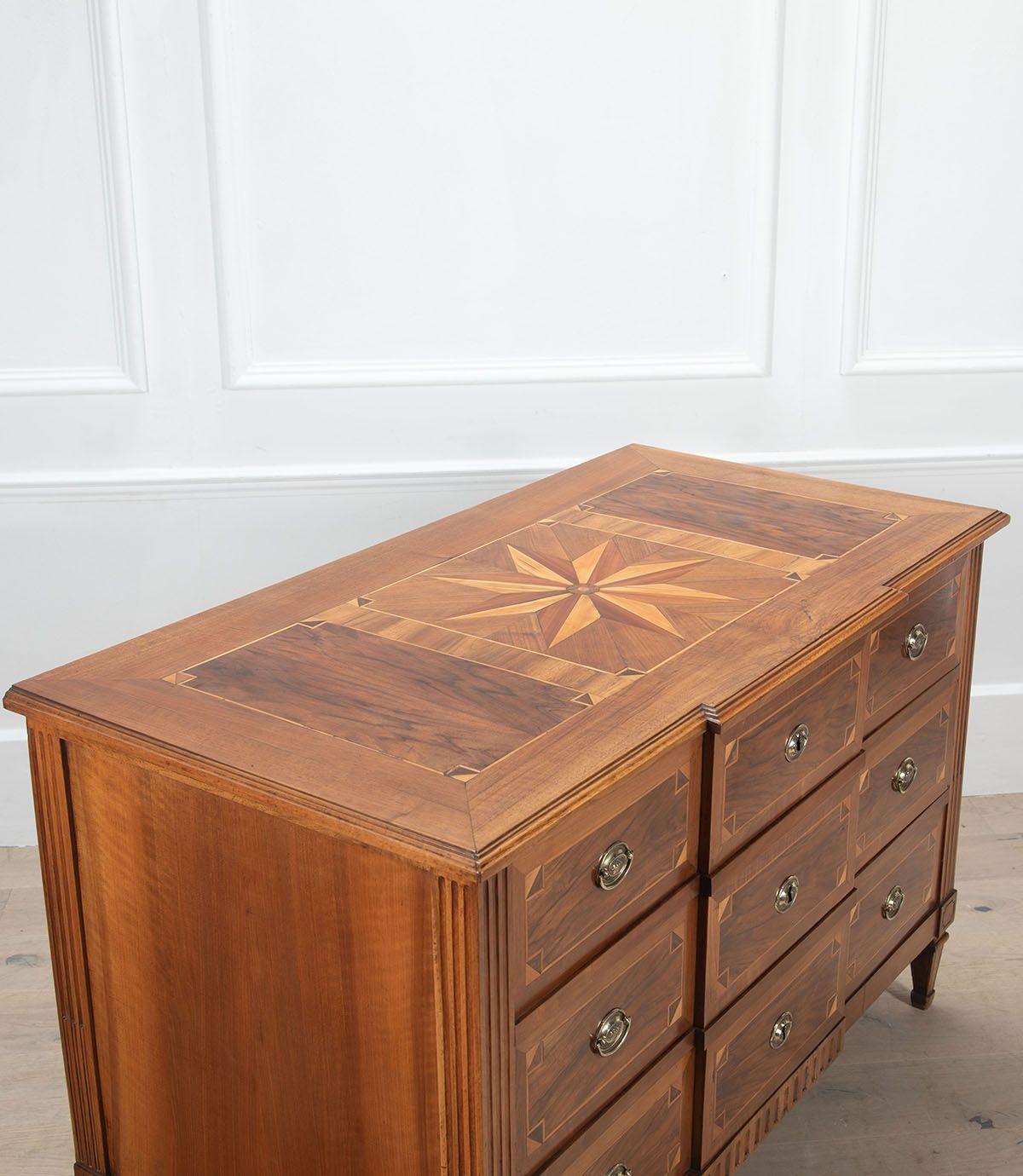 19th Century Walnut Commode from Alsace For Sale 8