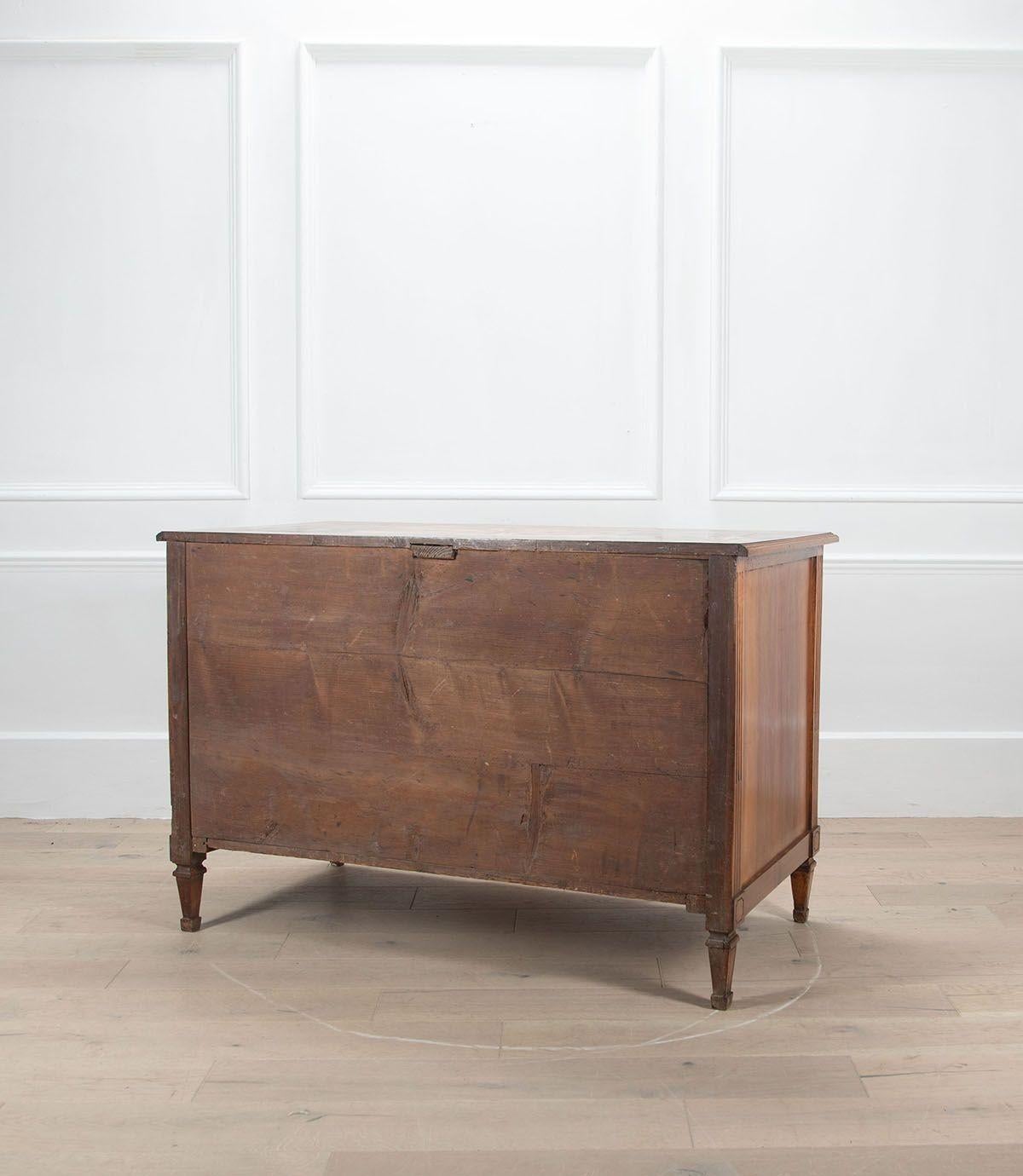 19th Century Walnut Commode from Alsace For Sale 9