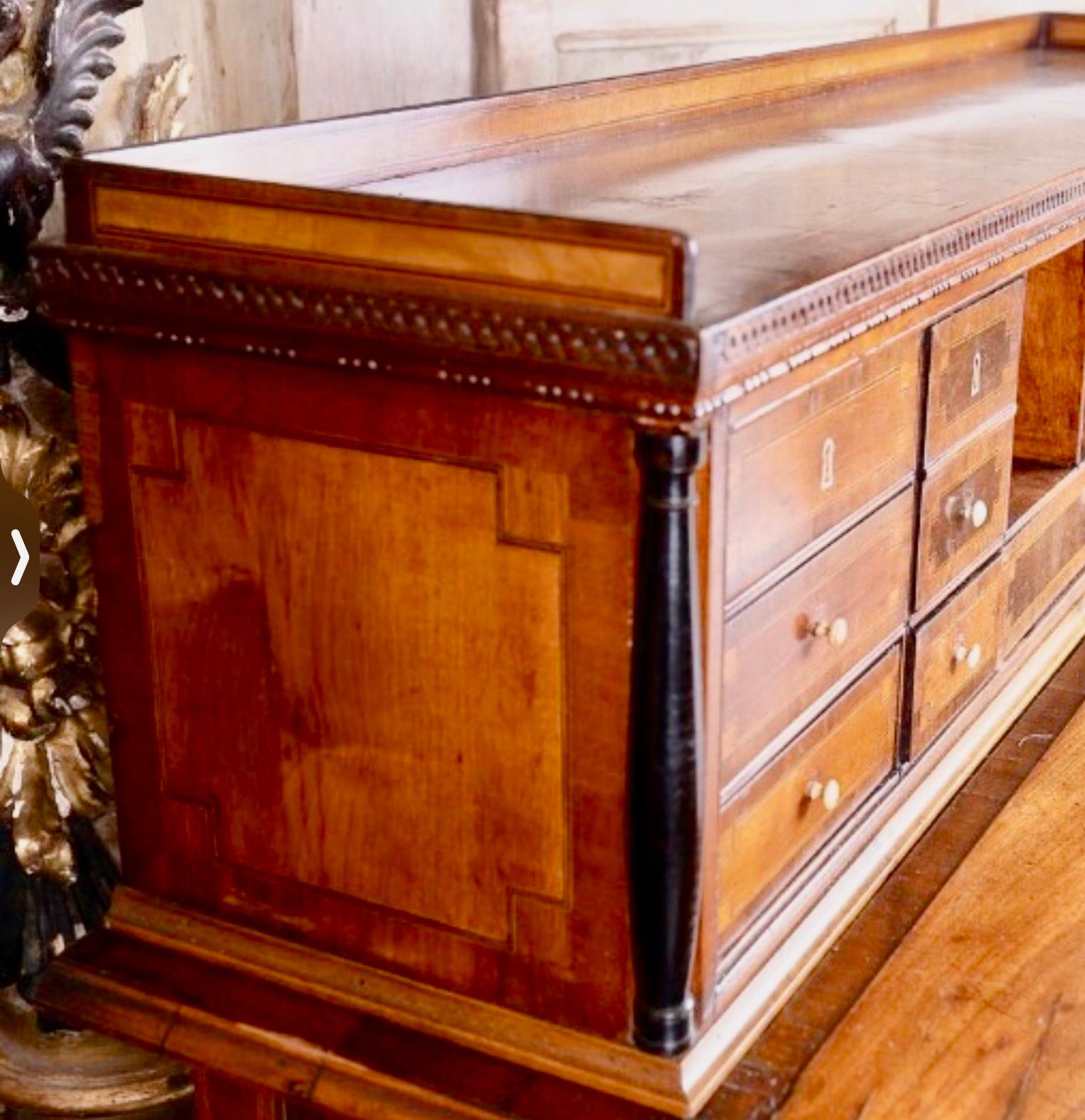 19th Century Walnut Desk In Good Condition In New Orleans, LA