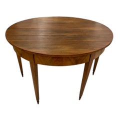 19th Century Walnut Directoire Table