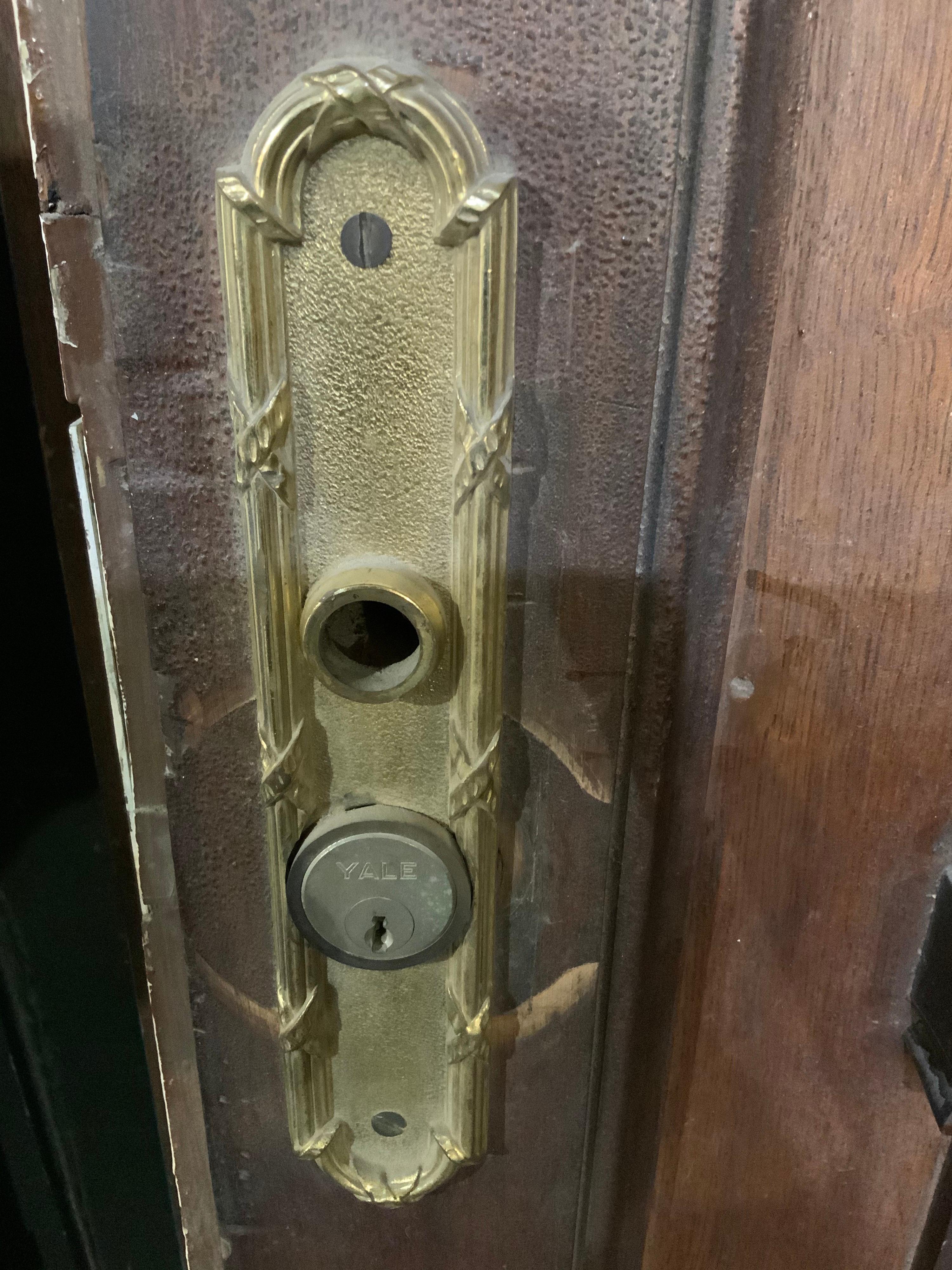 French 19th Century Walnut Door from France For Sale