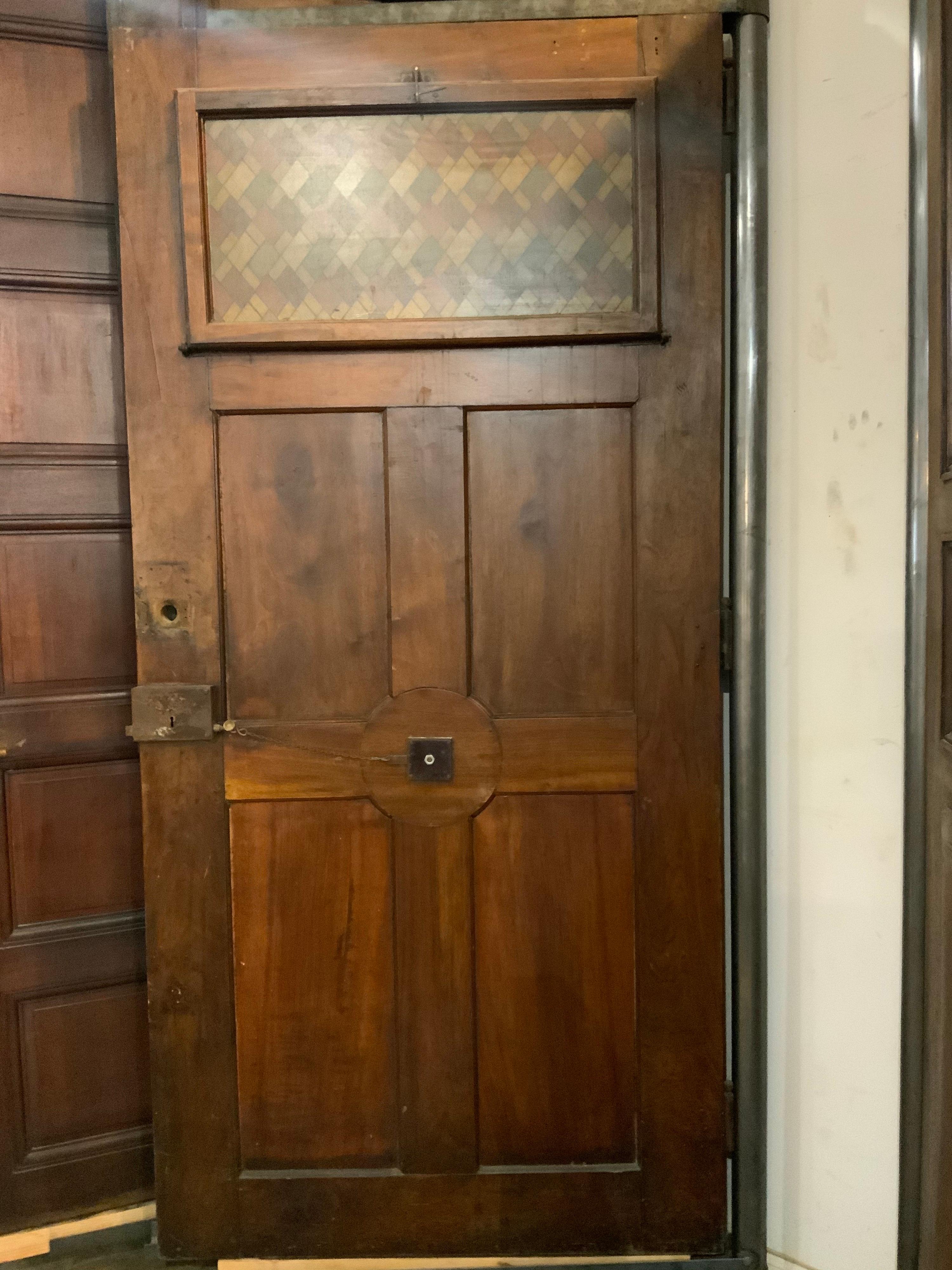 19th Century Walnut Door from France 1