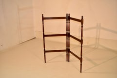 19th Century Walnut Folding Blanket/Quilt Rack