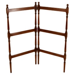 19th Century Walnut Folding Blanket/Quilt Rack