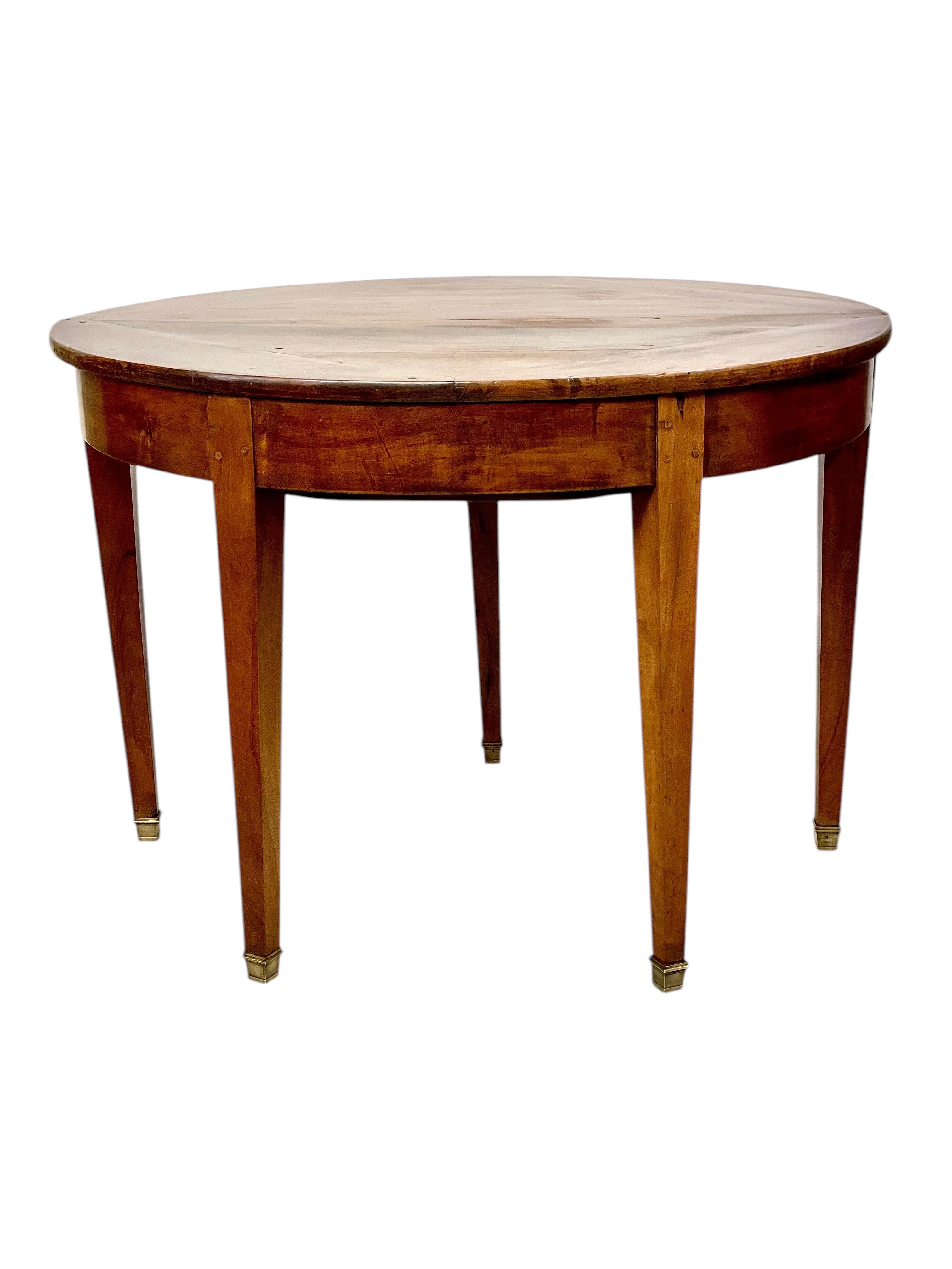 19th Century Walnut Folding Dining or Console Table For Sale 13