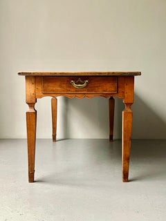 19th Century French Provençal Walnut Farmhouse Dining Table