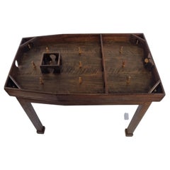 Antique 19th Century Walnut Game of the Top