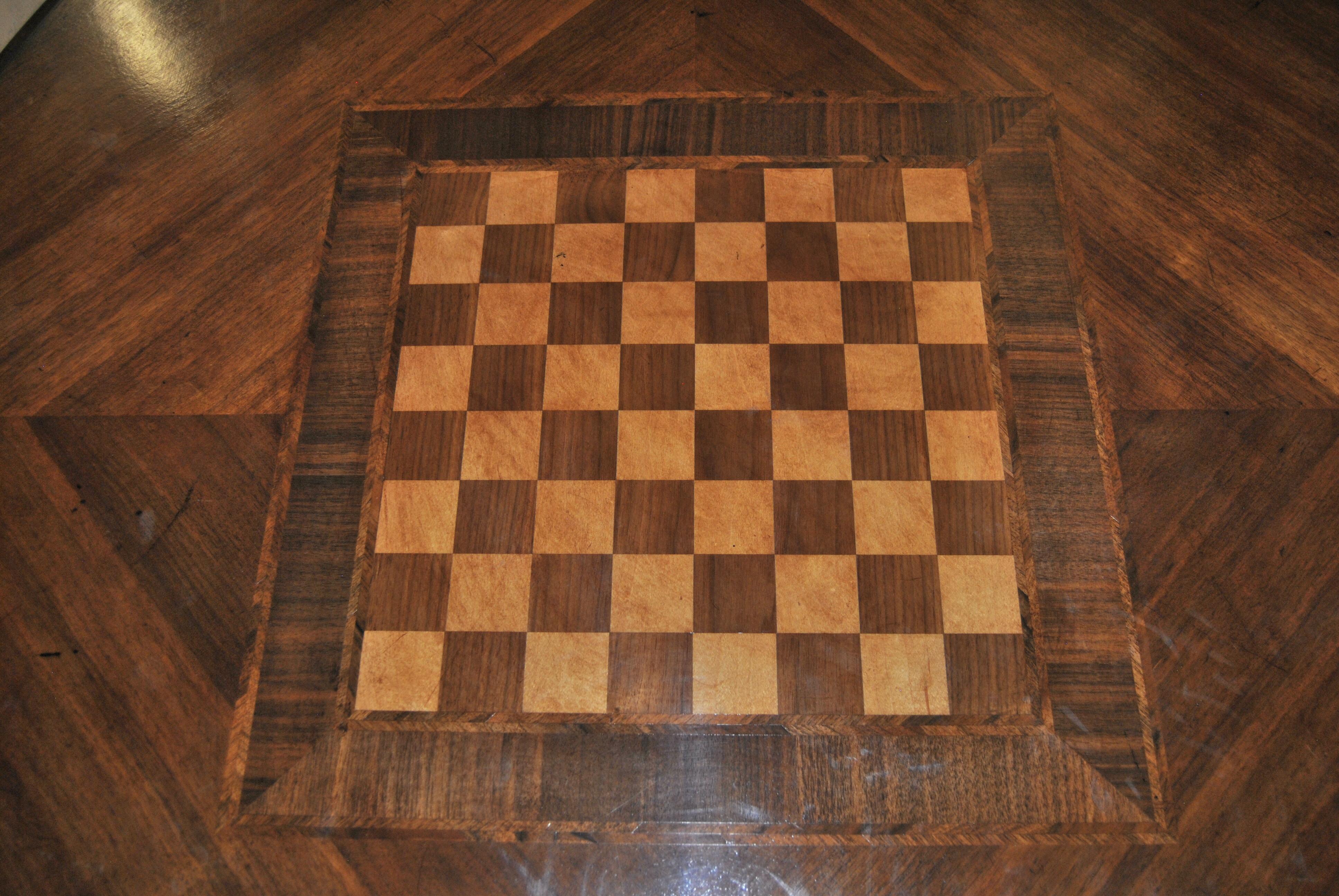 Mid-19th Century 19th Century Walnut Games Table