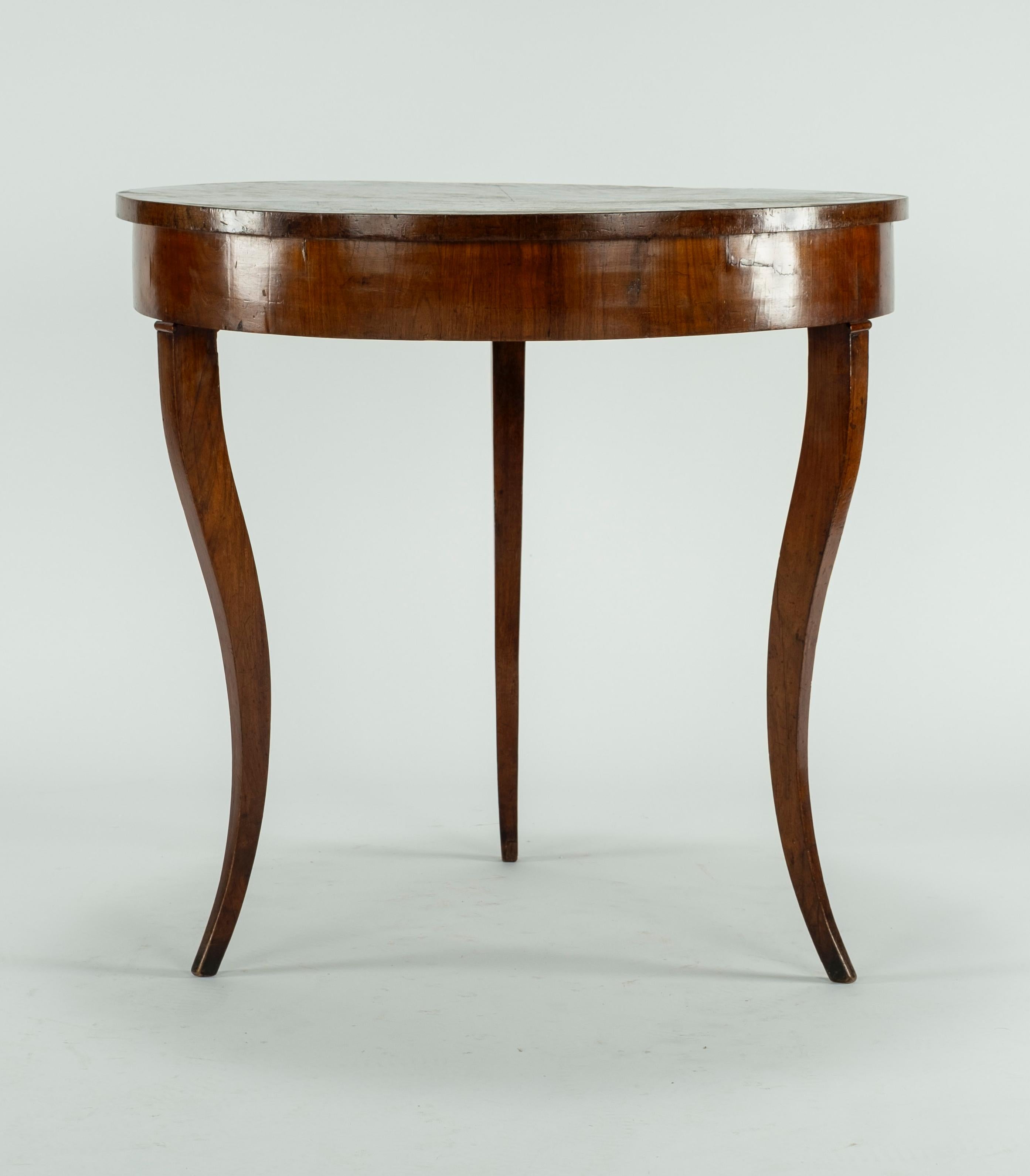 19th Century Walnut Italian Table 1