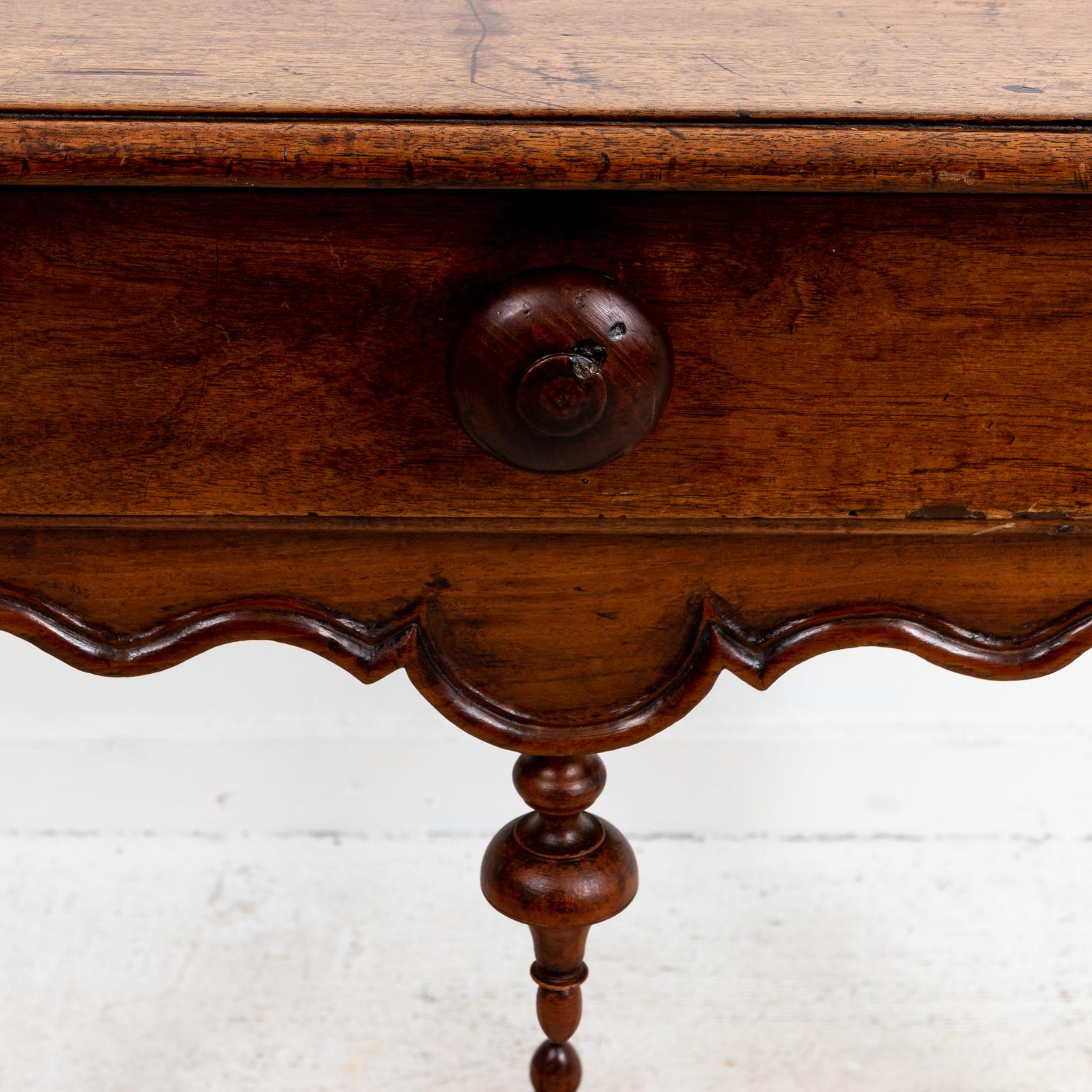 19th Century Walnut Jacobean Table 1