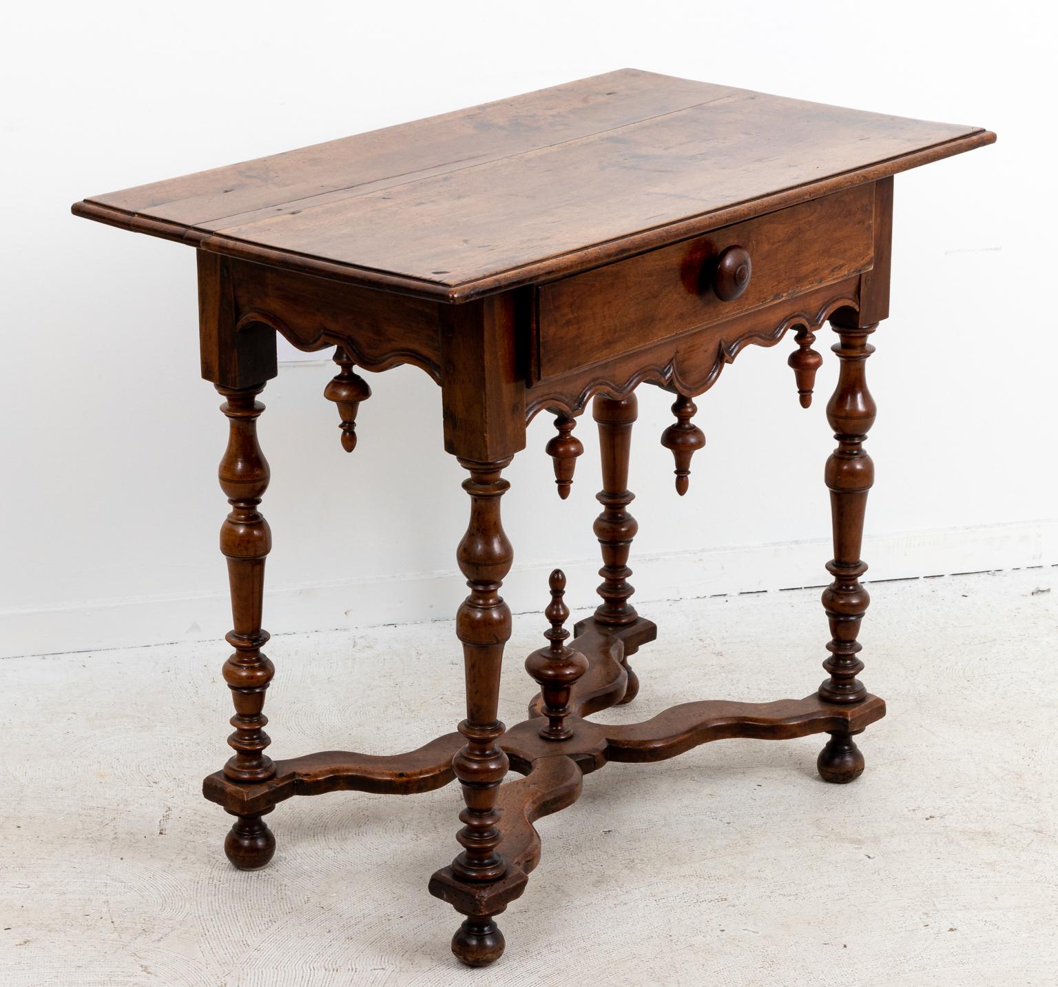 19th Century Walnut Jacobean Table 4