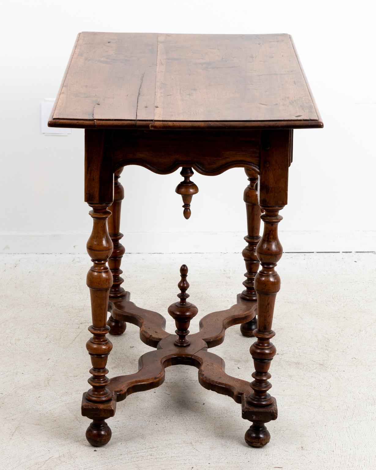 19th Century Walnut Jacobean Table 5