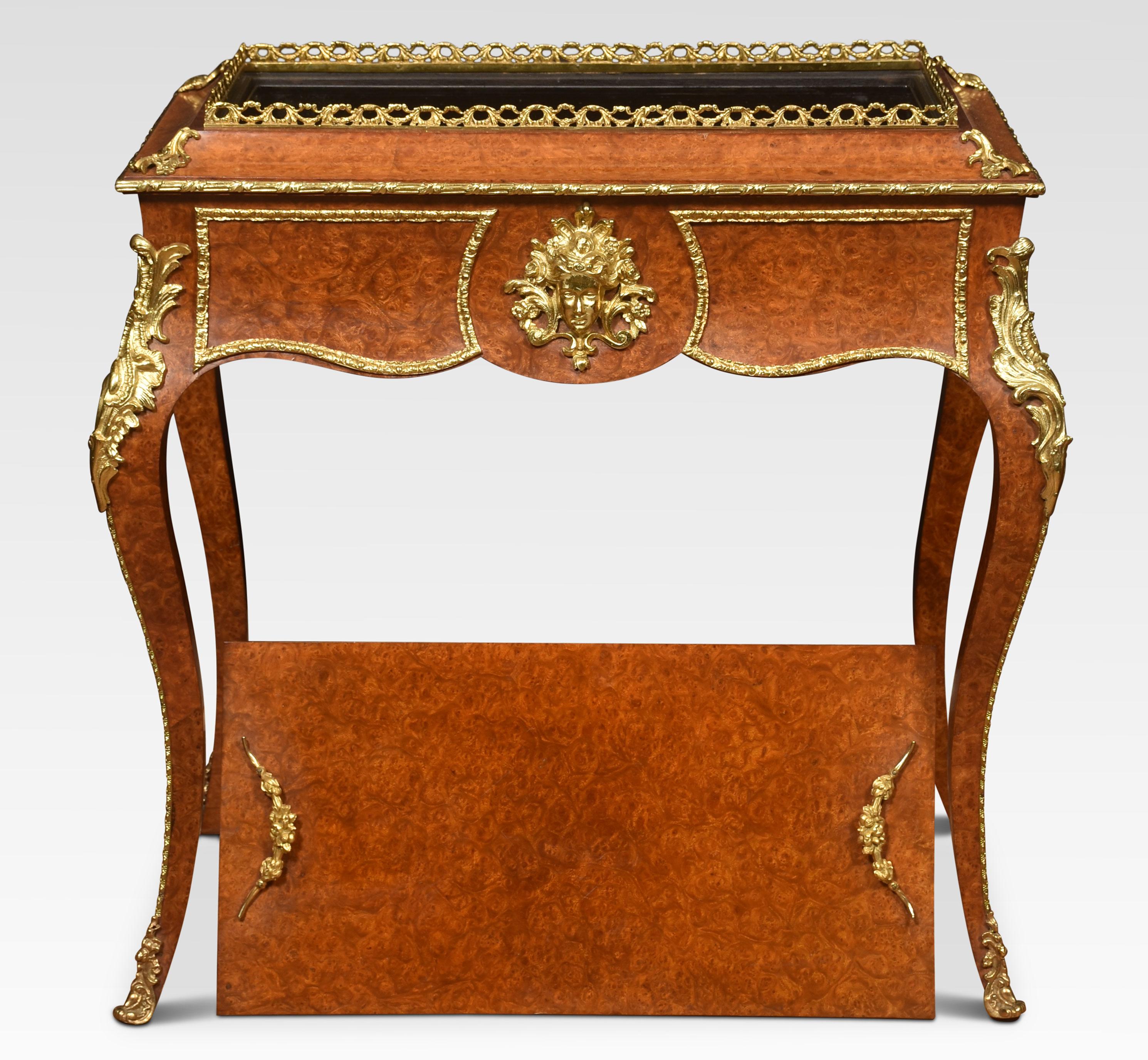 19th Century Walnut Jardiniere 3