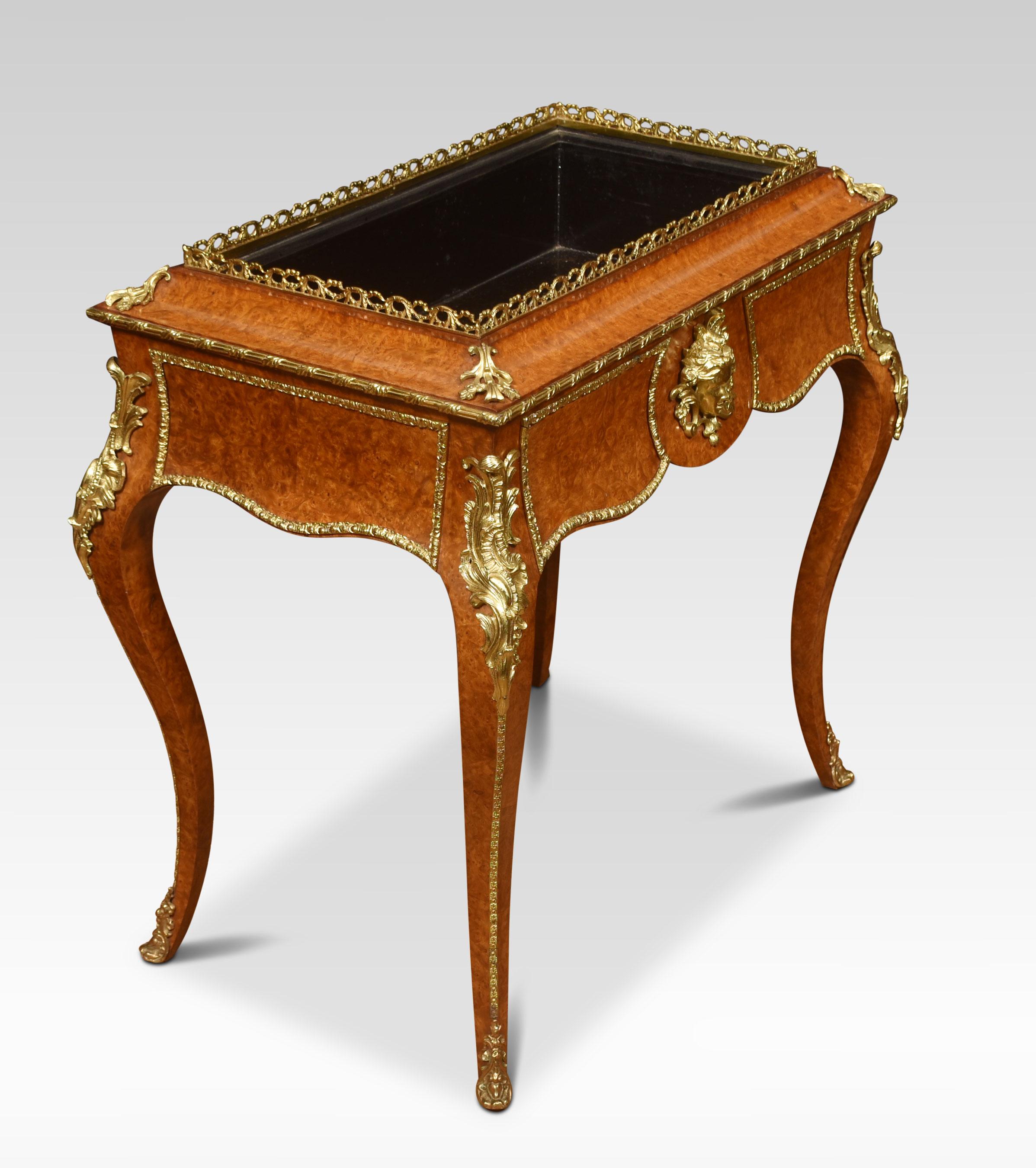 19th Century Walnut Jardiniere 6