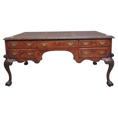 Antique 19th Century walnut partners desk