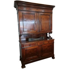19th Century Walnut Restored French Credenzas