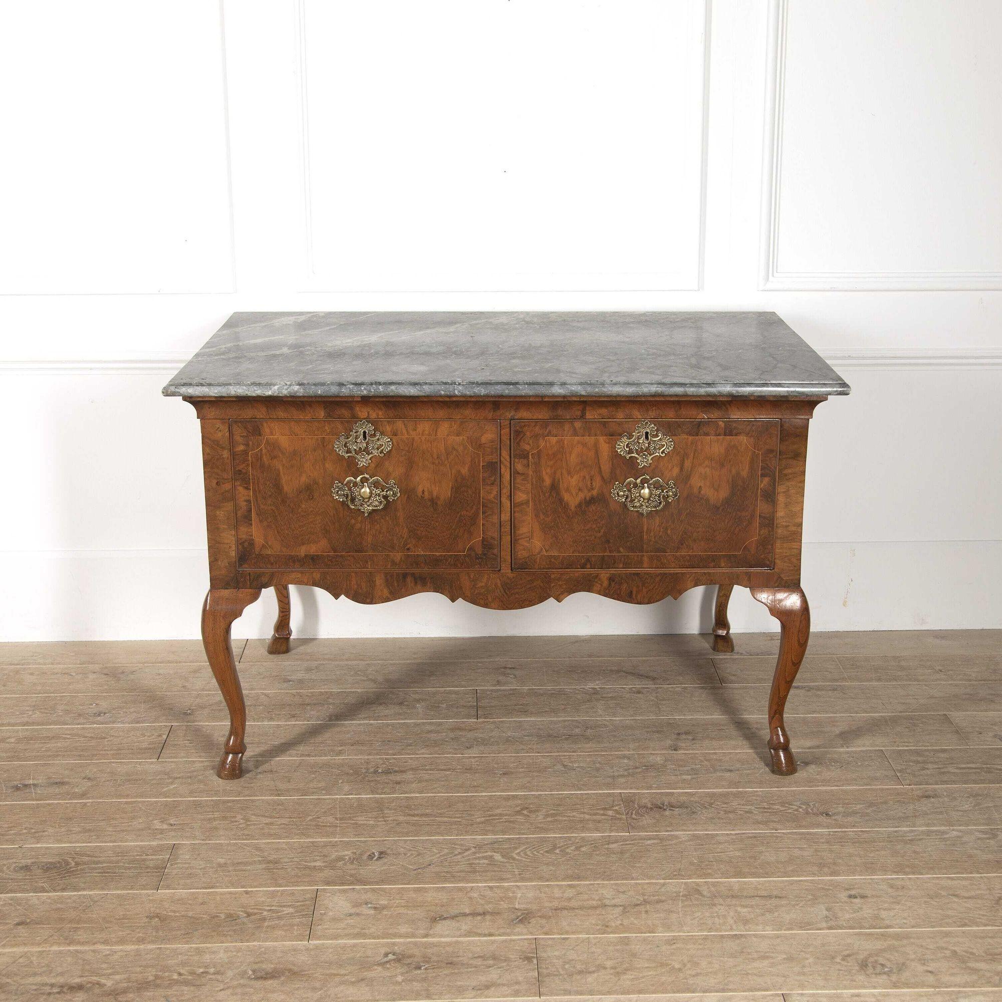 19th Century Walnut Serving Table 2