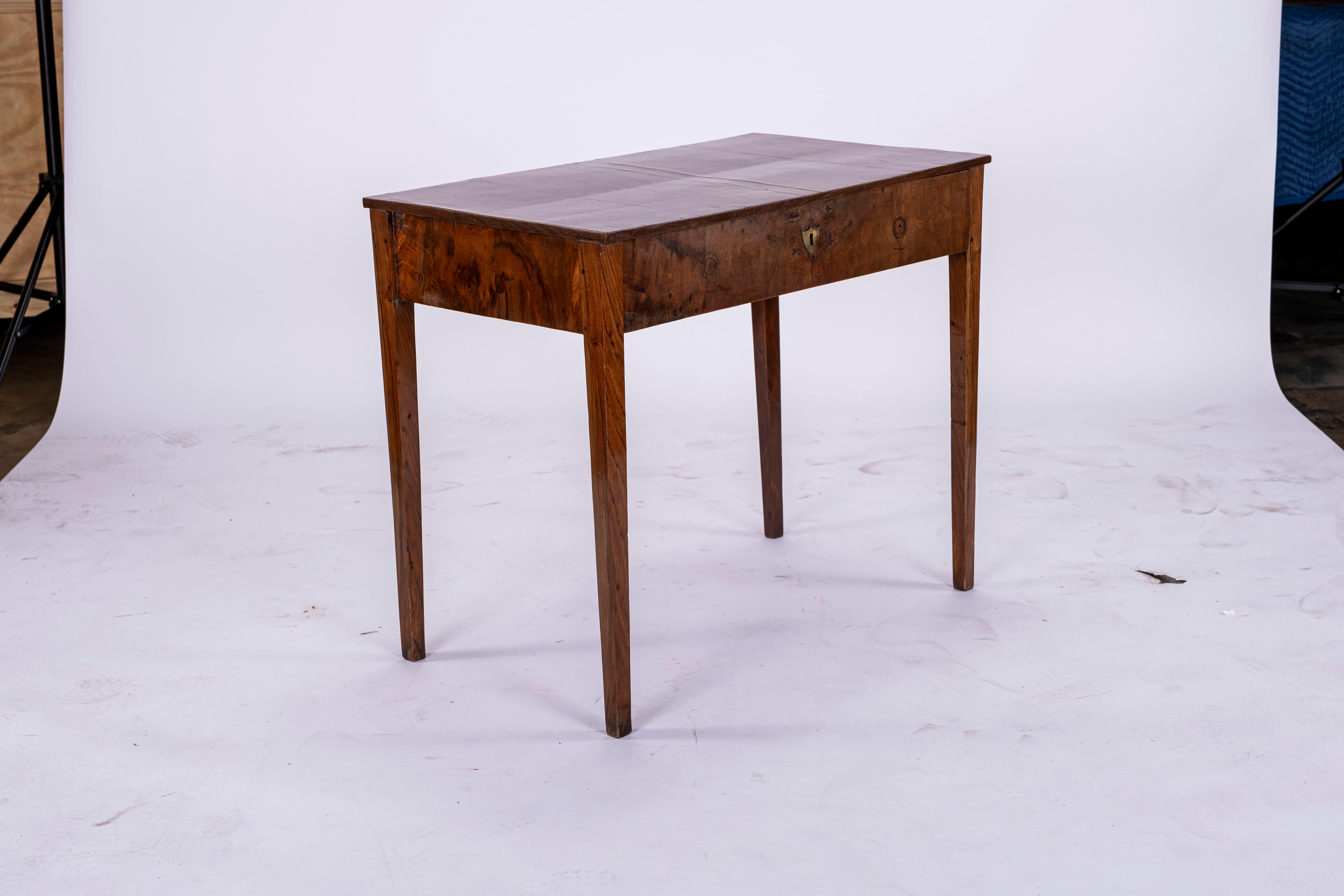 Mid-19th Century 19th Century Walnut Side Table For Sale