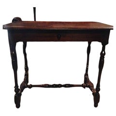 Antique 19th Century Walnut Side Table