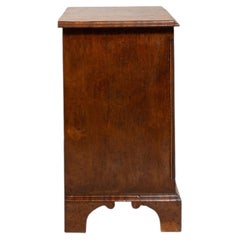 19th Century Walnut Wood Georgian Chest of Drawers