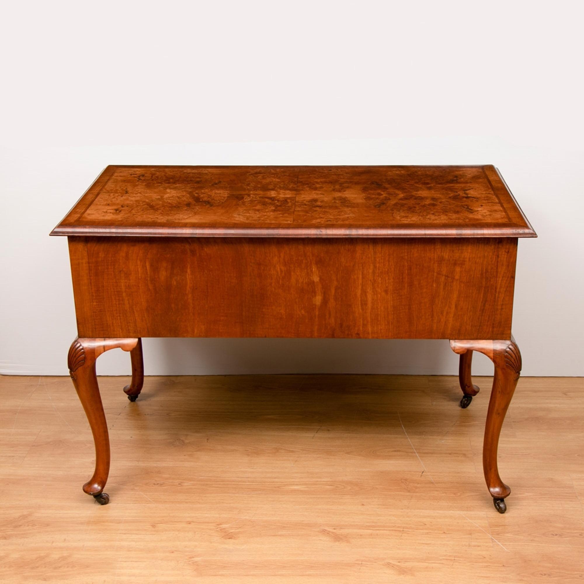 British 19th Century Walnut Writing Desk