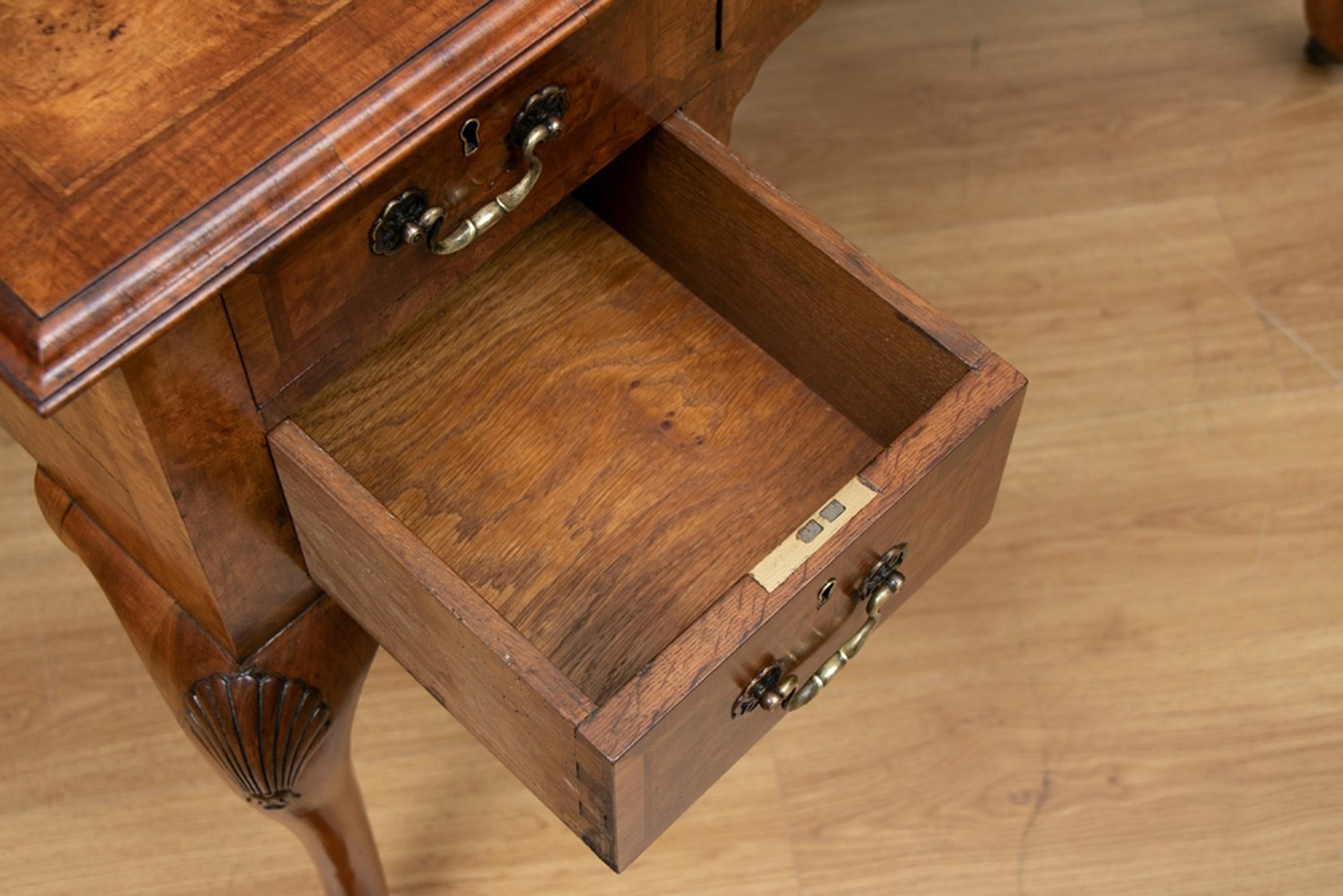 Early 20th Century 19th Century Walnut Writing Desk